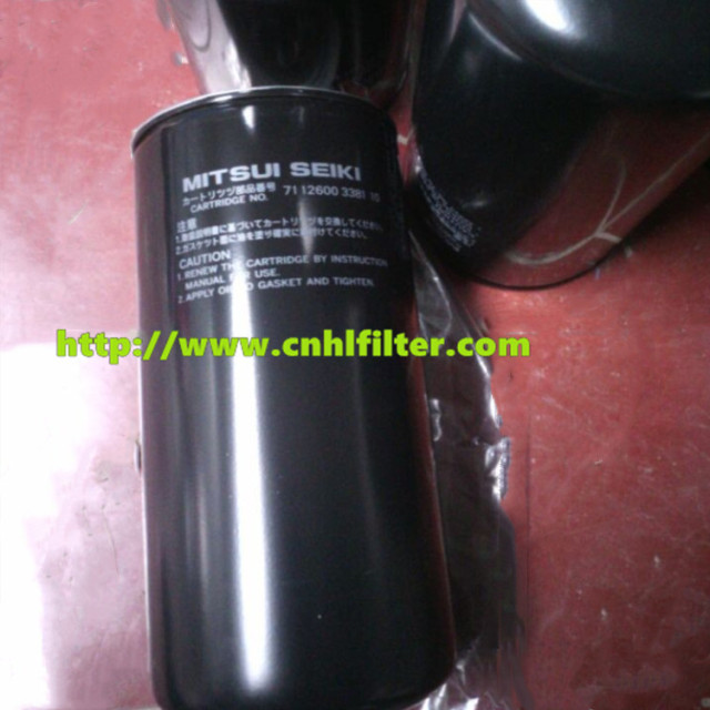 Professional custom Z&L Chinese manufacture replaced mitsui juba air compressor oil filter element 7111450355000 7112600338110