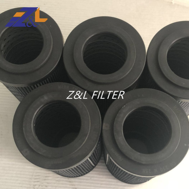 Z&l alternative hydraulic oil filter cartridge CU250M25N MP FILTRI 25 microns stainless steel net