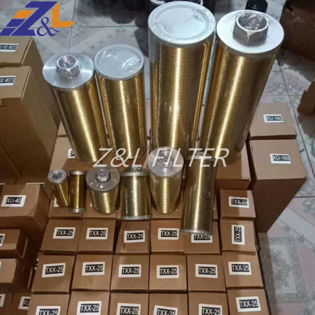 Z&LBack oil filter element replacement TXX-25 for LEEMIN