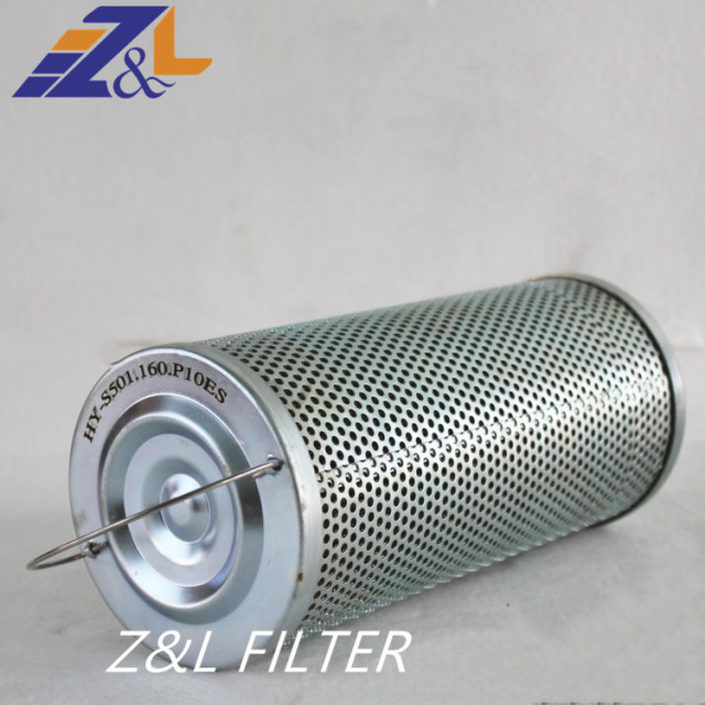 Z&L Filter supply HY-S501.160.P10ES replacement hydraulic oil filter