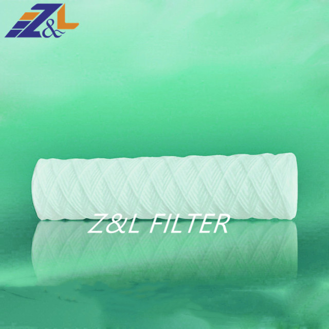 5", 10", 20", 30", 40",50",60" PP Yarn Water Filter Cartridge Fiberglass String String Would Filter Cartridge