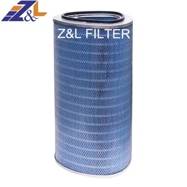 Flame Retardant triagonal cartridge air filter