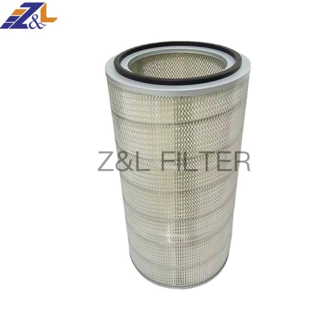 Z&L FILTER supply high efficiency PTFE pure membrane pleated dust air filter cartridge