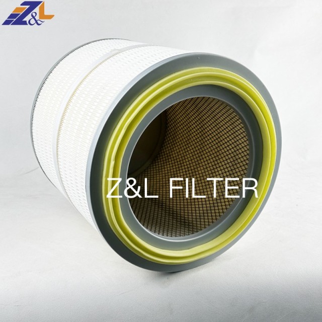 Z&L FILTER supply for sprayer ,skid steer loader ,forestry equipment ,truck ,bus primary round air filter cartridge P181028