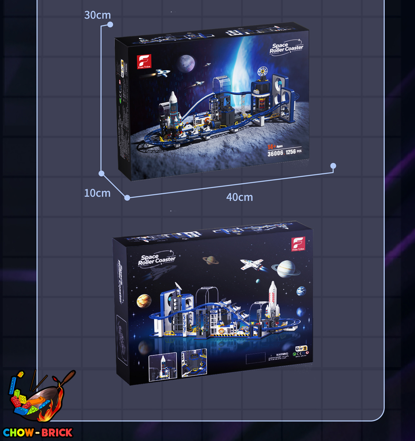 Free Tribe 36006 Space Roller Coaster - View 6 Free Tribe 36006 Space Roller Coaster - View 6