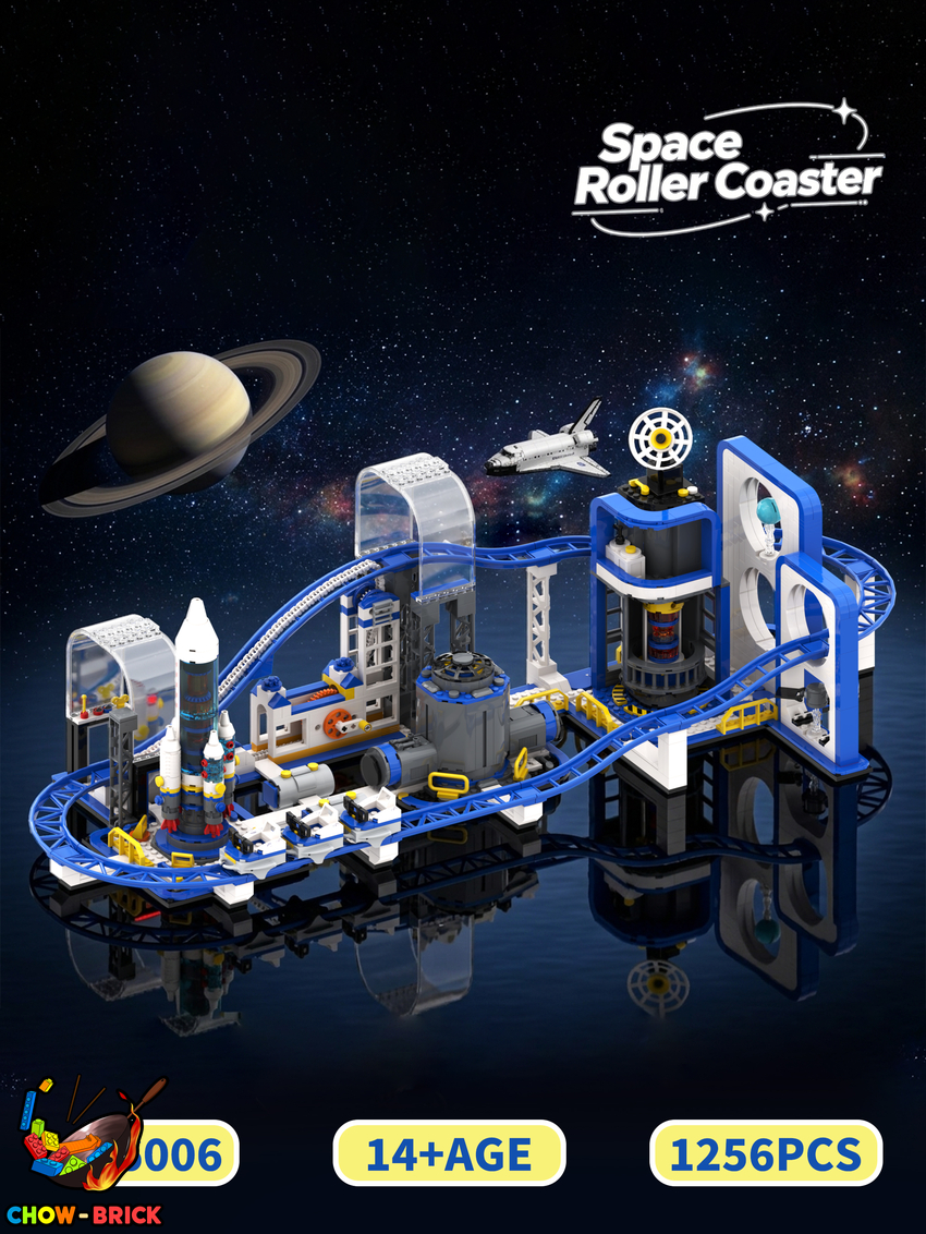 Free Tribe 36006 Space Roller Coaster - View 3 Free Tribe 36006 Space Roller Coaster - View 3