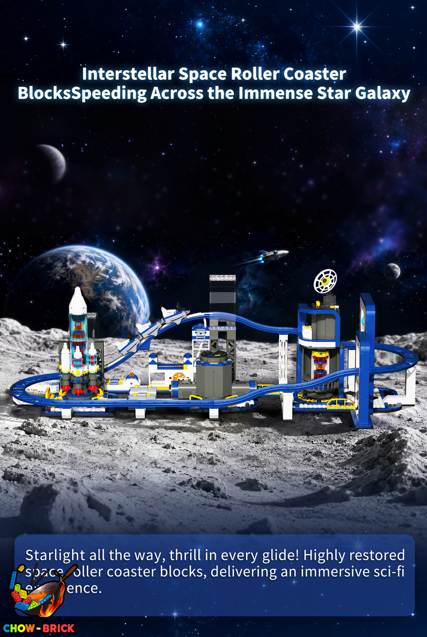 Free Tribe 36006 Space Roller Coaster - View 2 Free Tribe 36006 Space Roller Coaster - View 2