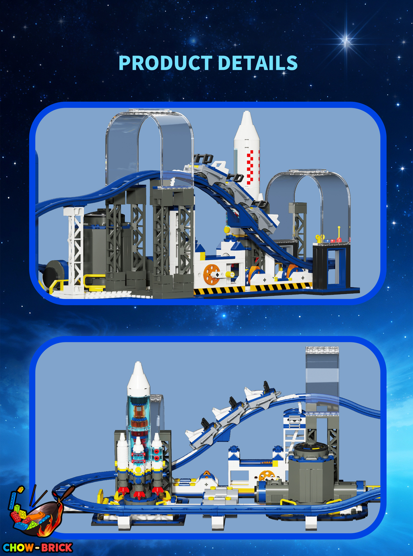 Free Tribe 36006 Space Roller Coaster - View 4 Free Tribe 36006 Space Roller Coaster - View 4