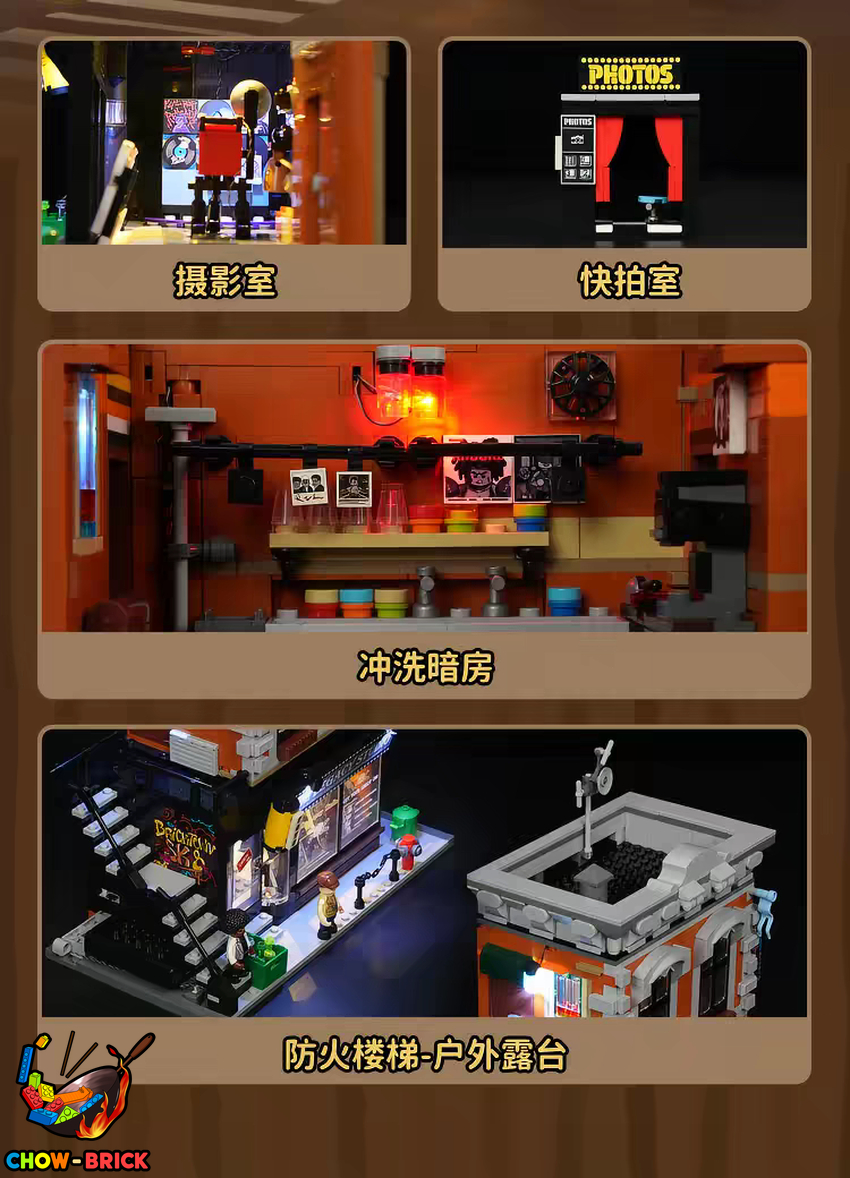Lumibricks 19016 Corner Photo Studio w/ Lights - View 6 Lumibricks 19016 Corner Photo Studio w/ Lights - View 6