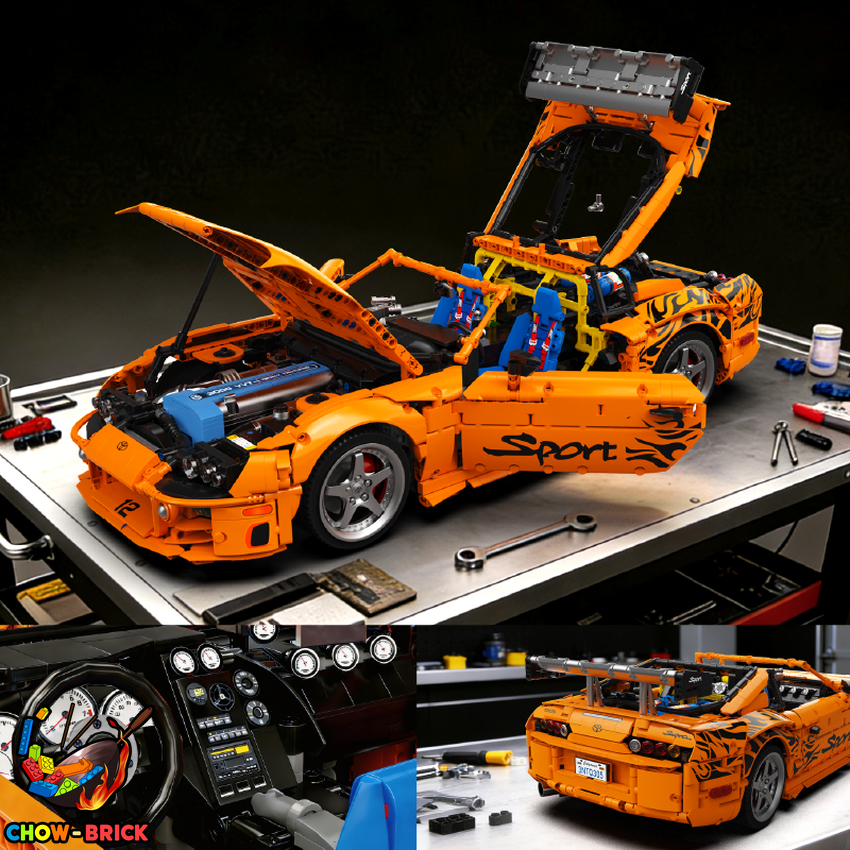 Happy Build 1/8 YC-23049 Toyota Supra A80 2JZ - View 4 Happy Build 1/8 YC-23049 Toyota Supra A80 2JZ - View 4