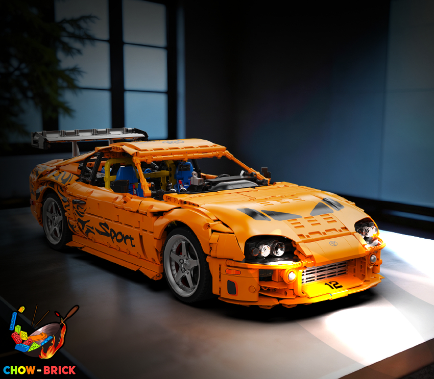 Happy Build 1/8 YC-23049 Toyota Supra A80 2JZ - View 3 Happy Build 1/8 YC-23049 Toyota Supra A80 2JZ - View 3