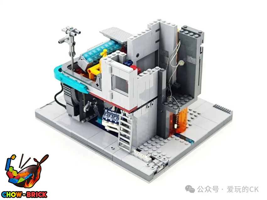 Lumibricks 17010 Neon Tech Station w/ Lights - View 21 Lumibricks 17010 Neon Tech Station w/ Lights - View 21