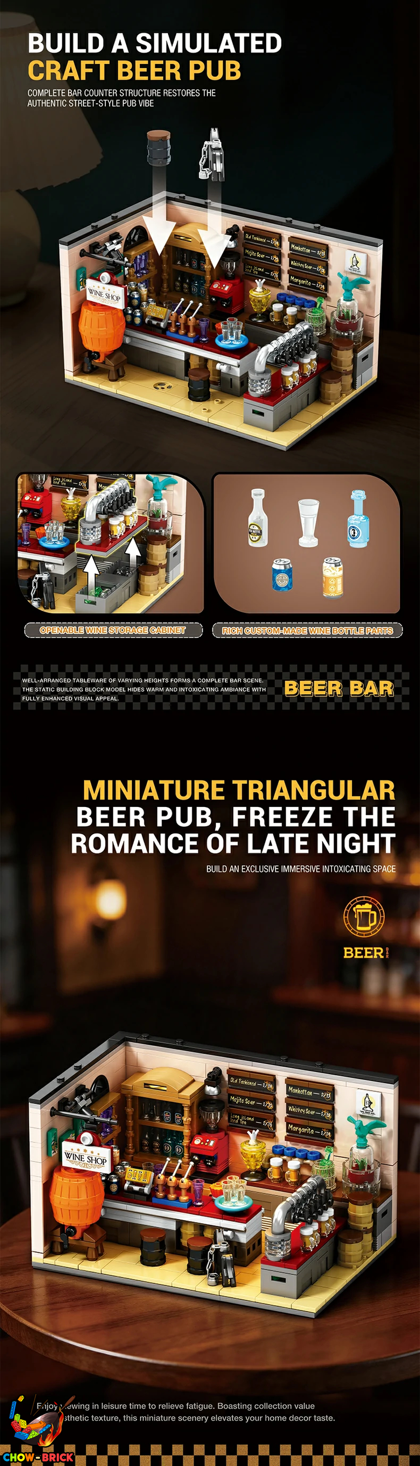 Reobrix 66305 Beer Bar - View 4 Reobrix 66305 Beer Bar - View 4