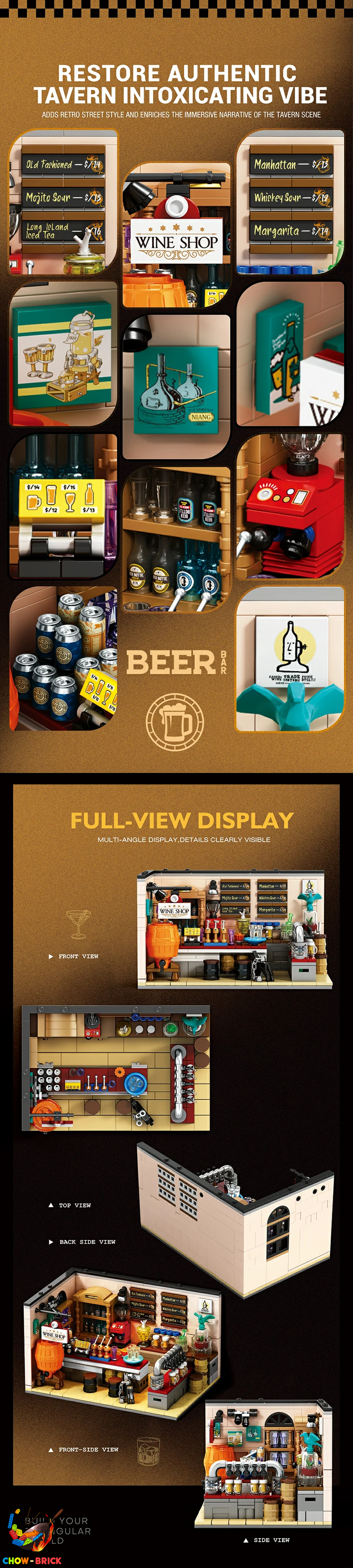 Reobrix 66305 Beer Bar - View 5 Reobrix 66305 Beer Bar - View 5