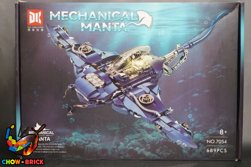 DK 7054 Mechanical Manta - View 1 DK 7054 Mechanical Manta - View 1