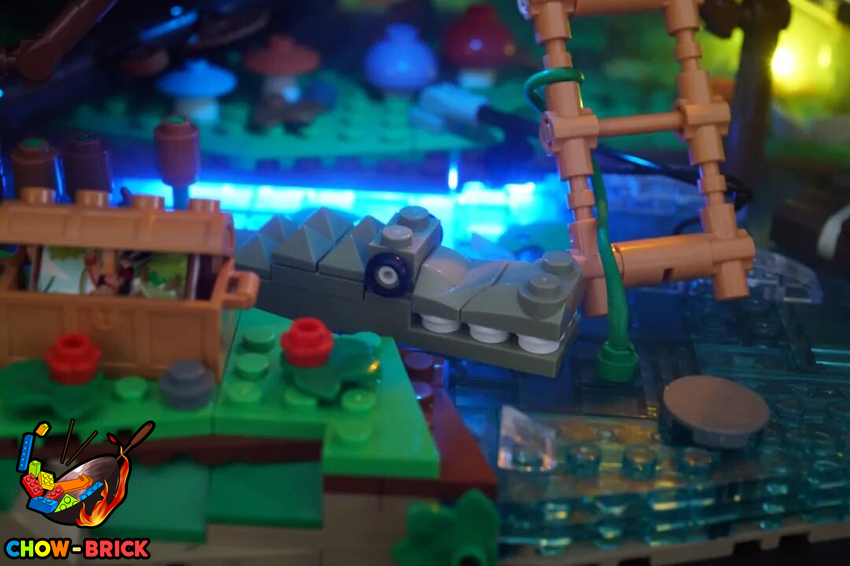 Lumibricks 10015 Misty Forest Cabin w/ Lights - View 76 Lumibricks 10015 Misty Forest Cabin w/ Lights - View 76