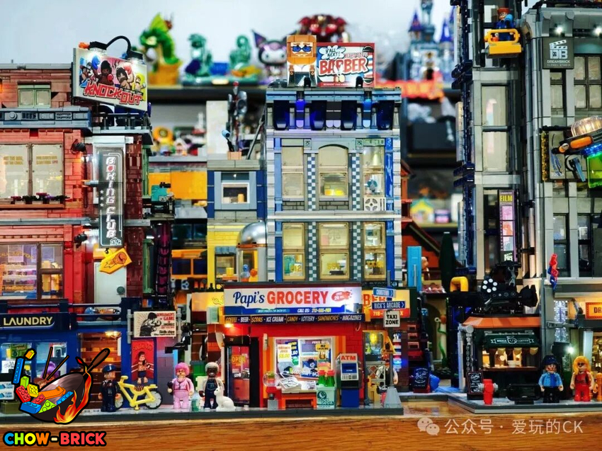 Lumibricks 19017 The Bodega 26 w/ Lights - View 3 Lumibricks 19017 The Bodega 26 w/ Lights - View 3