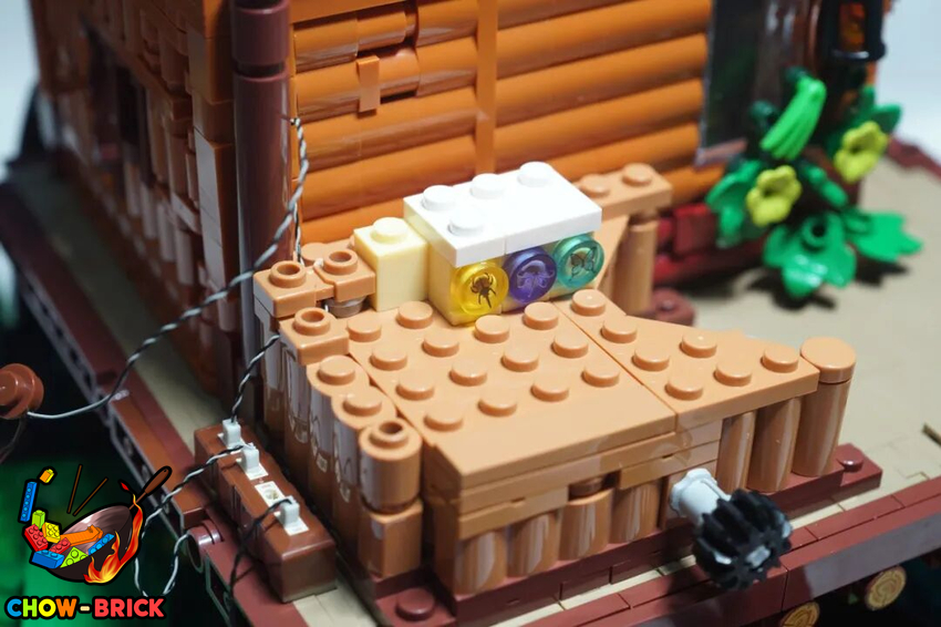 Lumibricks 10015 Misty Forest Cabin w/ Lights - View 42 Lumibricks 10015 Misty Forest Cabin w/ Lights - View 42