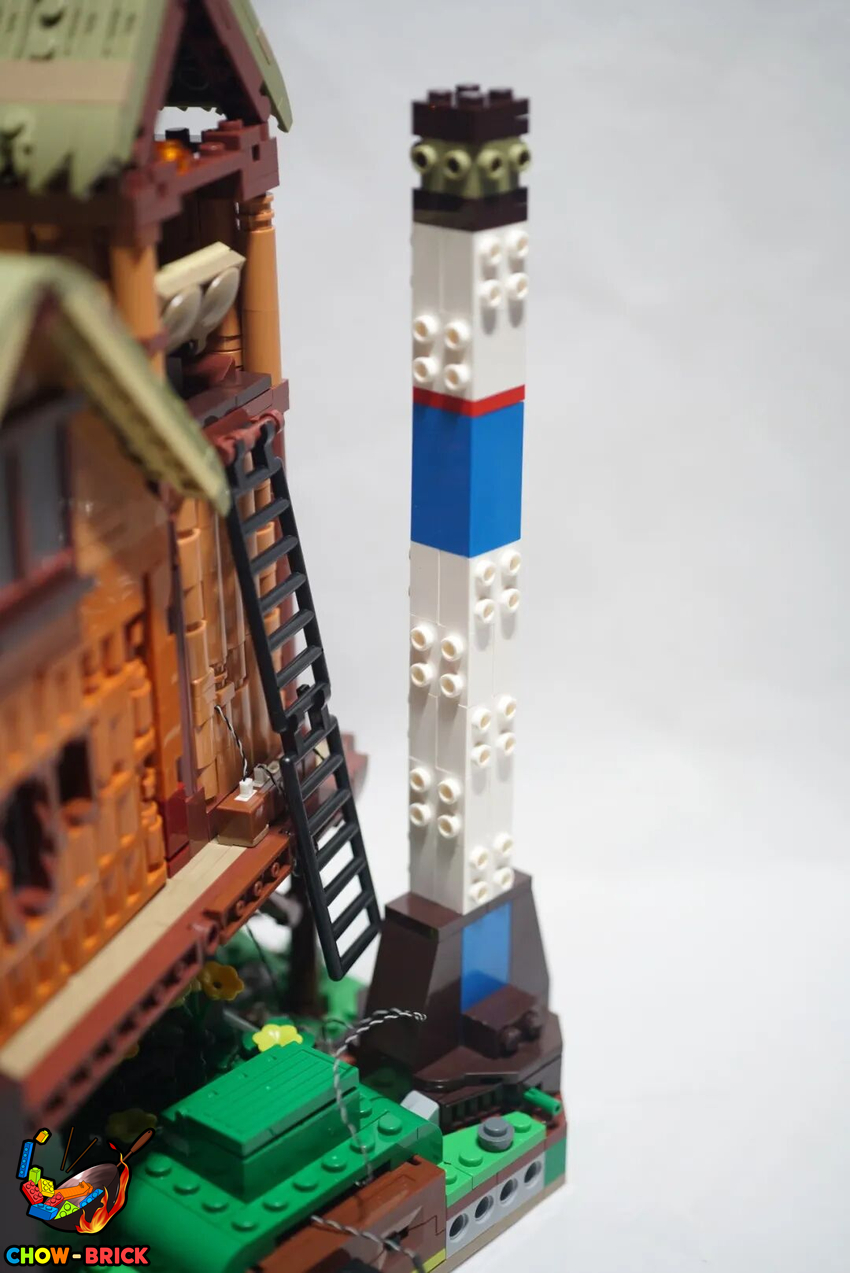 Lumibricks 10015 Misty Forest Cabin w/ Lights - View 55 Lumibricks 10015 Misty Forest Cabin w/ Lights - View 55