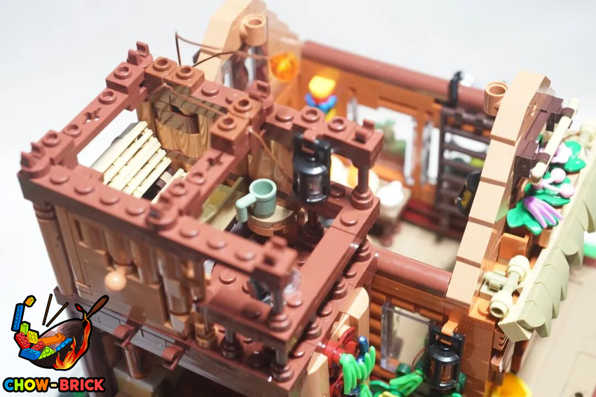 Lumibricks 10015 Misty Forest Cabin w/ Lights - View 47 Lumibricks 10015 Misty Forest Cabin w/ Lights - View 47