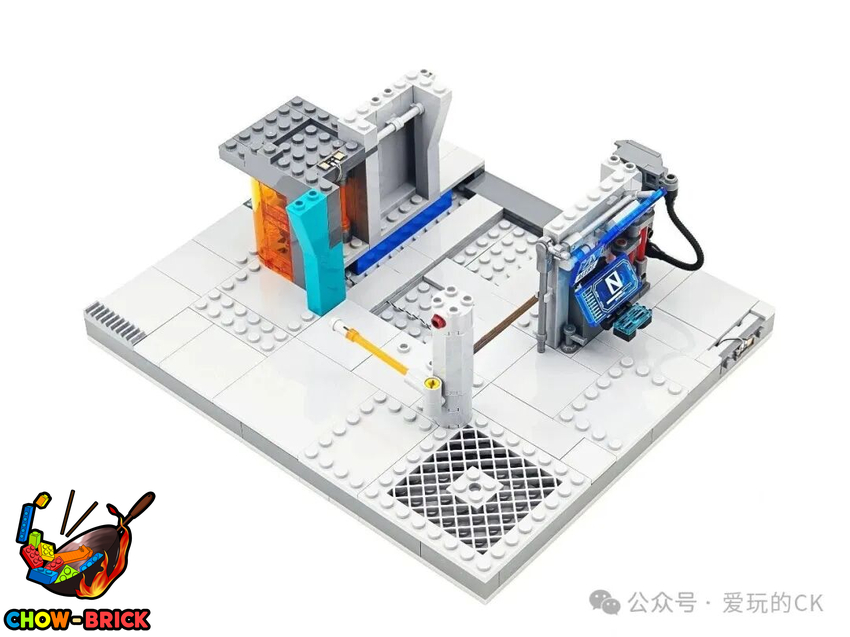 Lumibricks 17010 Neon Tech Station w/ Lights - View 17 Lumibricks 17010 Neon Tech Station w/ Lights - View 17