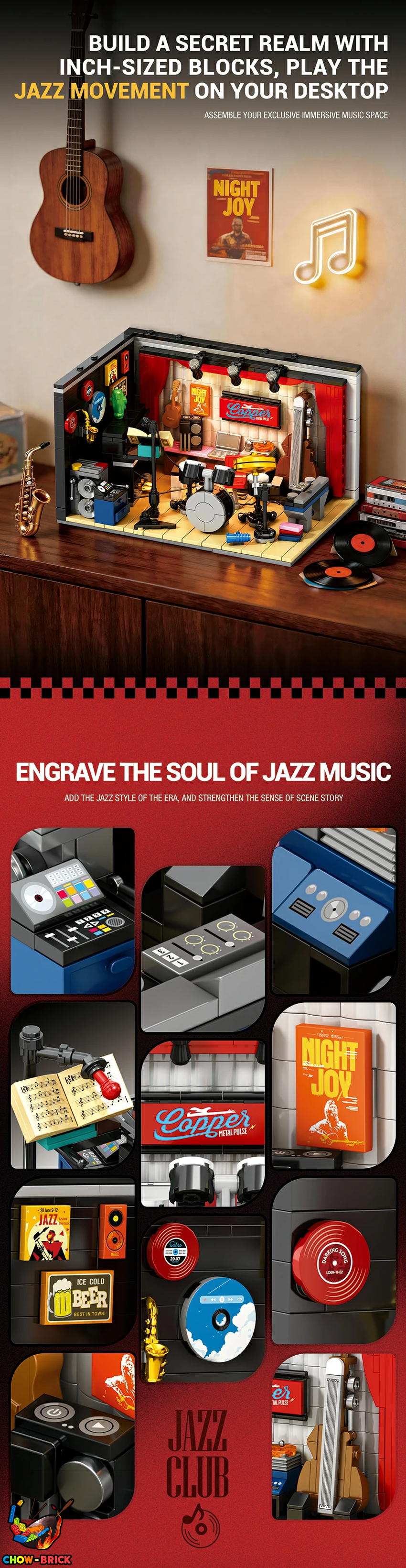 Reobrix 66303 Jazz Club - View 5 Reobrix 66303 Jazz Club - View 5