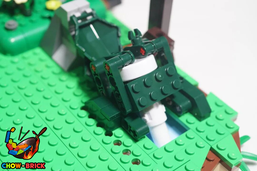 Lumibricks 10015 Misty Forest Cabin w/ Lights - View 20 Lumibricks 10015 Misty Forest Cabin w/ Lights - View 20