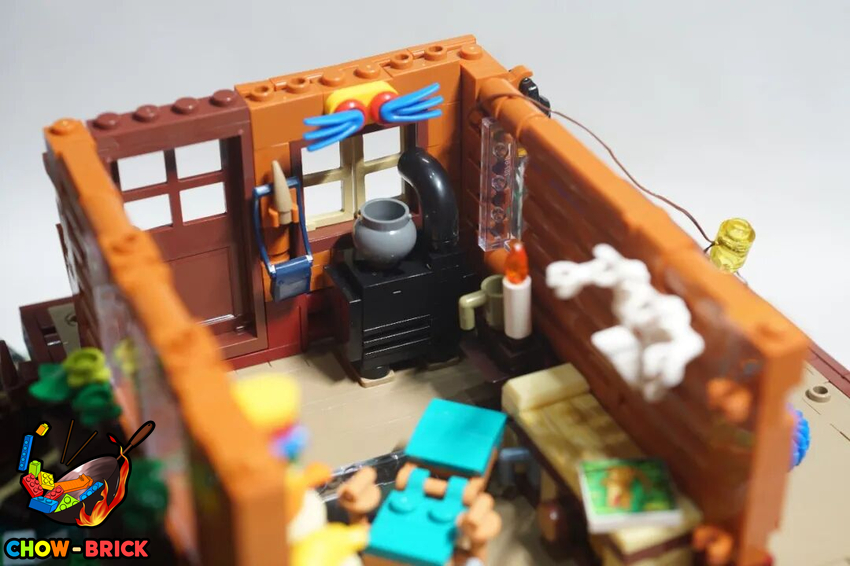 Lumibricks 10015 Misty Forest Cabin w/ Lights - View 37 Lumibricks 10015 Misty Forest Cabin w/ Lights - View 37