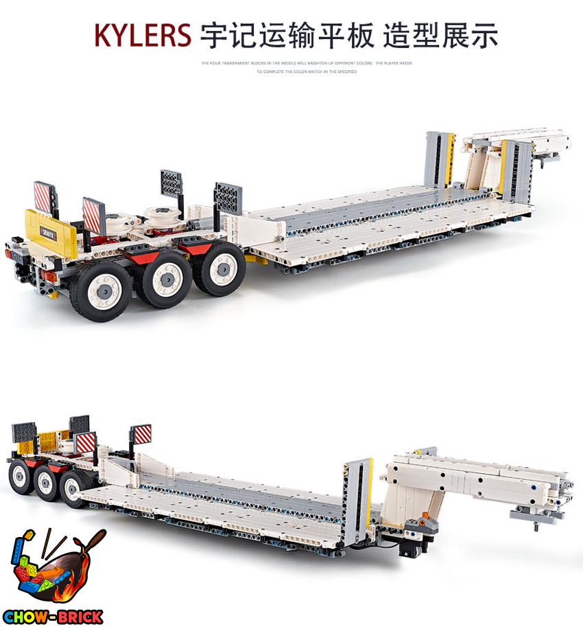 Happy Build 1/10 YC-GC006 Step Deck Trailer - View 4 Happy Build 1/10 YC-GC006 Step Deck Trailer - View 4