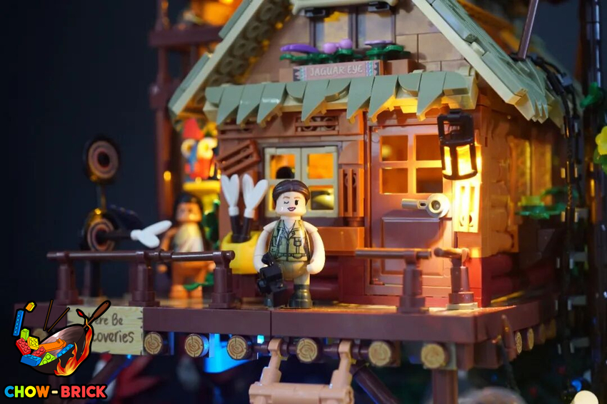 Lumibricks 10015 Misty Forest Cabin w/ Lights - View 68 Lumibricks 10015 Misty Forest Cabin w/ Lights - View 68
