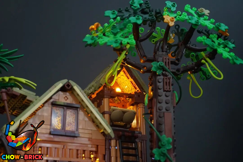 Lumibricks 10015 Misty Forest Cabin w/ Lights - View 73 Lumibricks 10015 Misty Forest Cabin w/ Lights - View 73