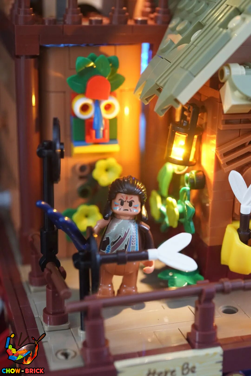 Lumibricks 10015 Misty Forest Cabin w/ Lights - View 67 Lumibricks 10015 Misty Forest Cabin w/ Lights - View 67