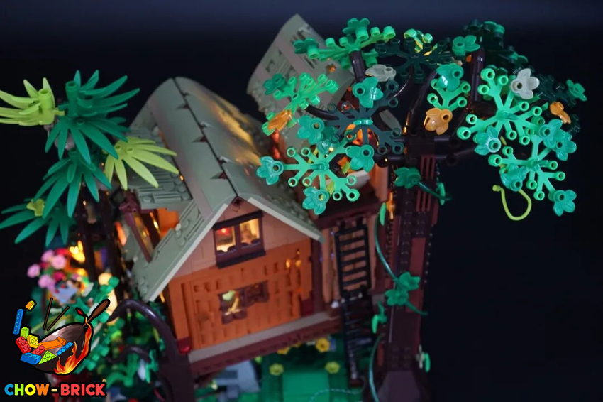 Lumibricks 10015 Misty Forest Cabin w/ Lights - View 72 Lumibricks 10015 Misty Forest Cabin w/ Lights - View 72
