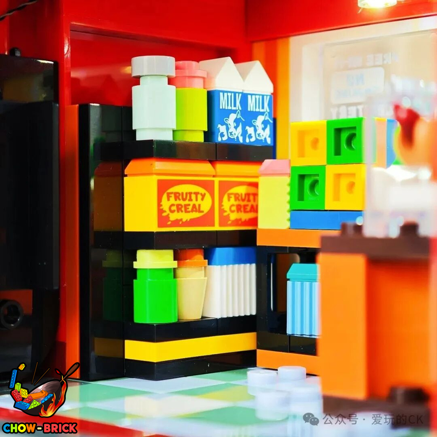 Lumibricks 19017 The Bodega 26 w/ Lights - View 35 Lumibricks 19017 The Bodega 26 w/ Lights - View 35
