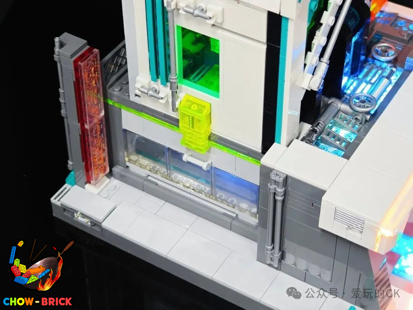 Lumibricks 17011 Neon Tech Tower w/ Lights - View 54 Lumibricks 17011 Neon Tech Tower w/ Lights - View 54