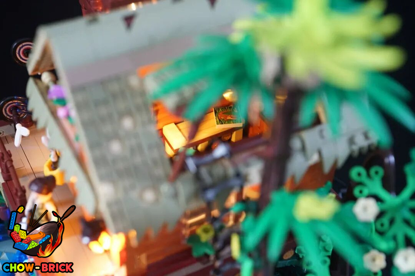 Lumibricks 10015 Misty Forest Cabin w/ Lights - View 70 Lumibricks 10015 Misty Forest Cabin w/ Lights - View 70