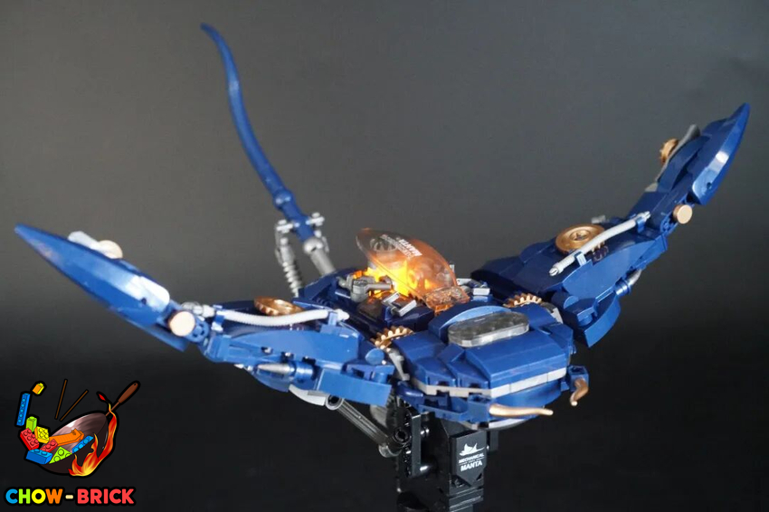 DK 7054 Mechanical Manta - View 30 DK 7054 Mechanical Manta - View 30