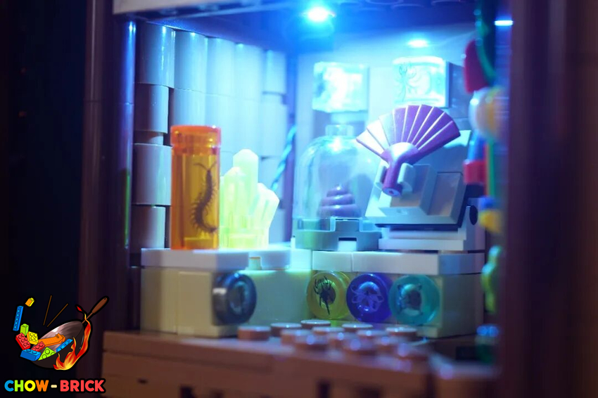Lumibricks 10015 Misty Forest Cabin w/ Lights - View 66 Lumibricks 10015 Misty Forest Cabin w/ Lights - View 66