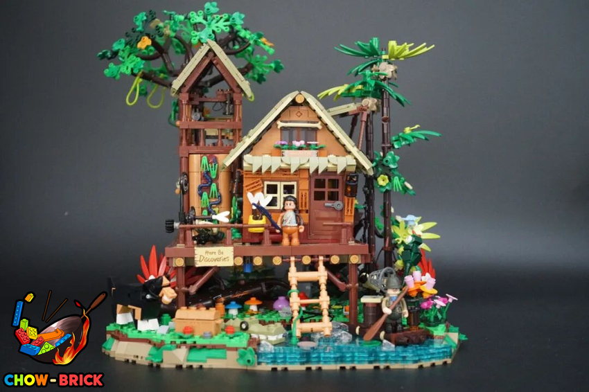 Lumibricks 10015 Misty Forest Cabin w/ Lights - View 58 Lumibricks 10015 Misty Forest Cabin w/ Lights - View 58