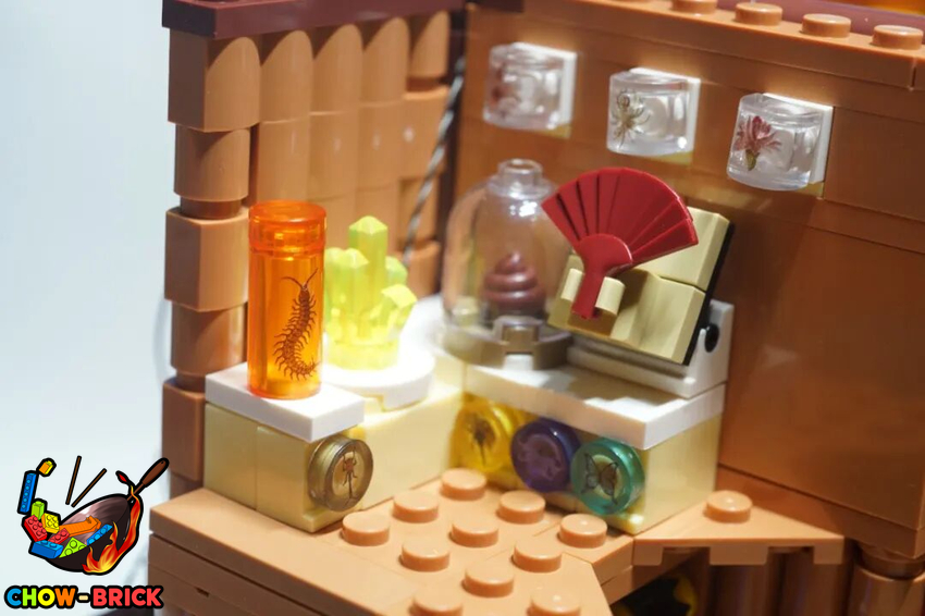 Lumibricks 10015 Misty Forest Cabin w/ Lights - View 43 Lumibricks 10015 Misty Forest Cabin w/ Lights - View 43