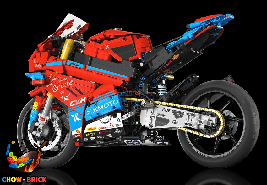LaoLiang/Brick Leon 1/5 Moto 01 Slick Tire Version - View 4 LaoLiang/Brick Leon 1/5 Moto 01 Slick Tire Version - View 4