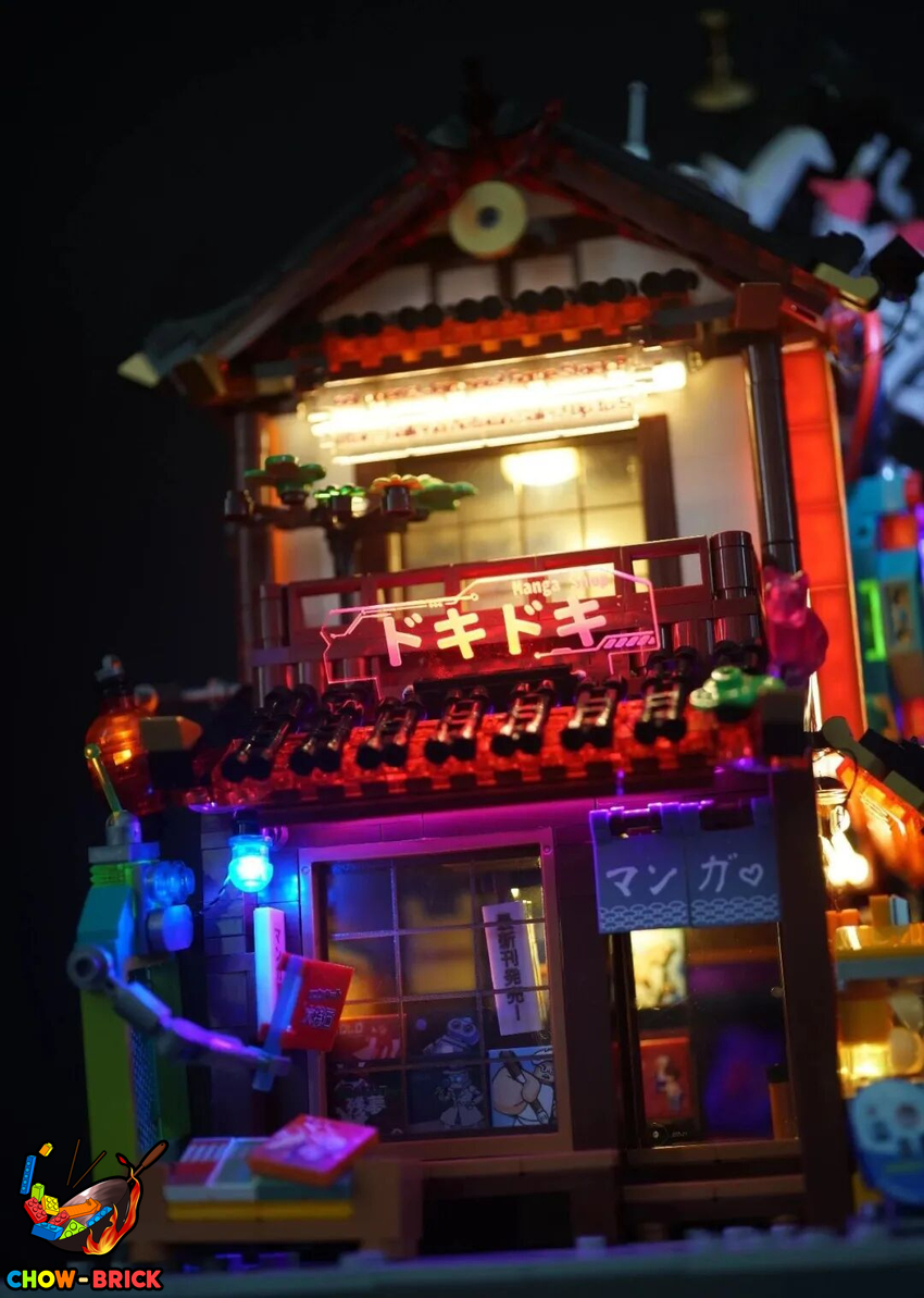 Lumibricks 17015 Manga Shop w/ Lights - View 70 Lumibricks 17015 Manga Shop w/ Lights - View 70