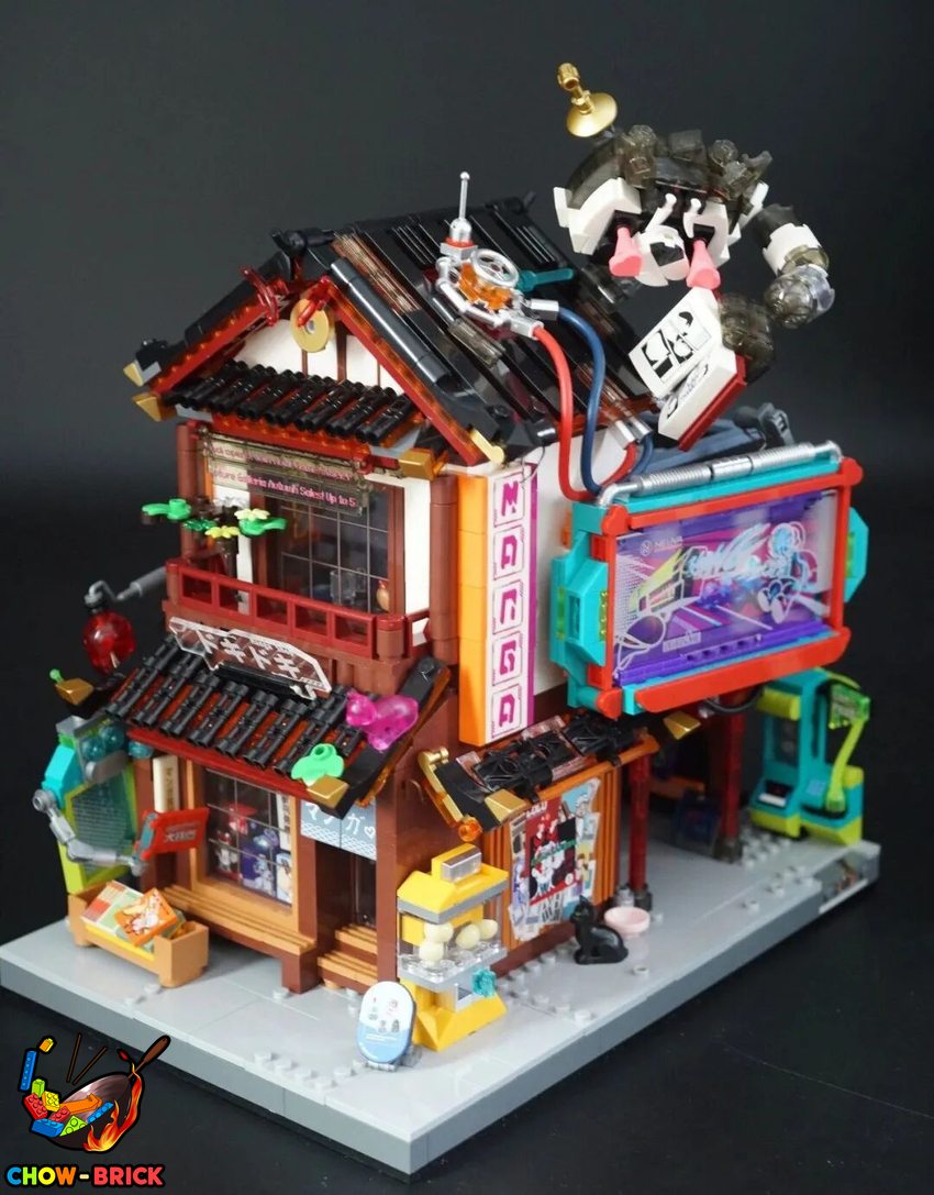 Lumibricks 17015 Manga Shop w/ Lights - View 50 Lumibricks 17015 Manga Shop w/ Lights - View 50