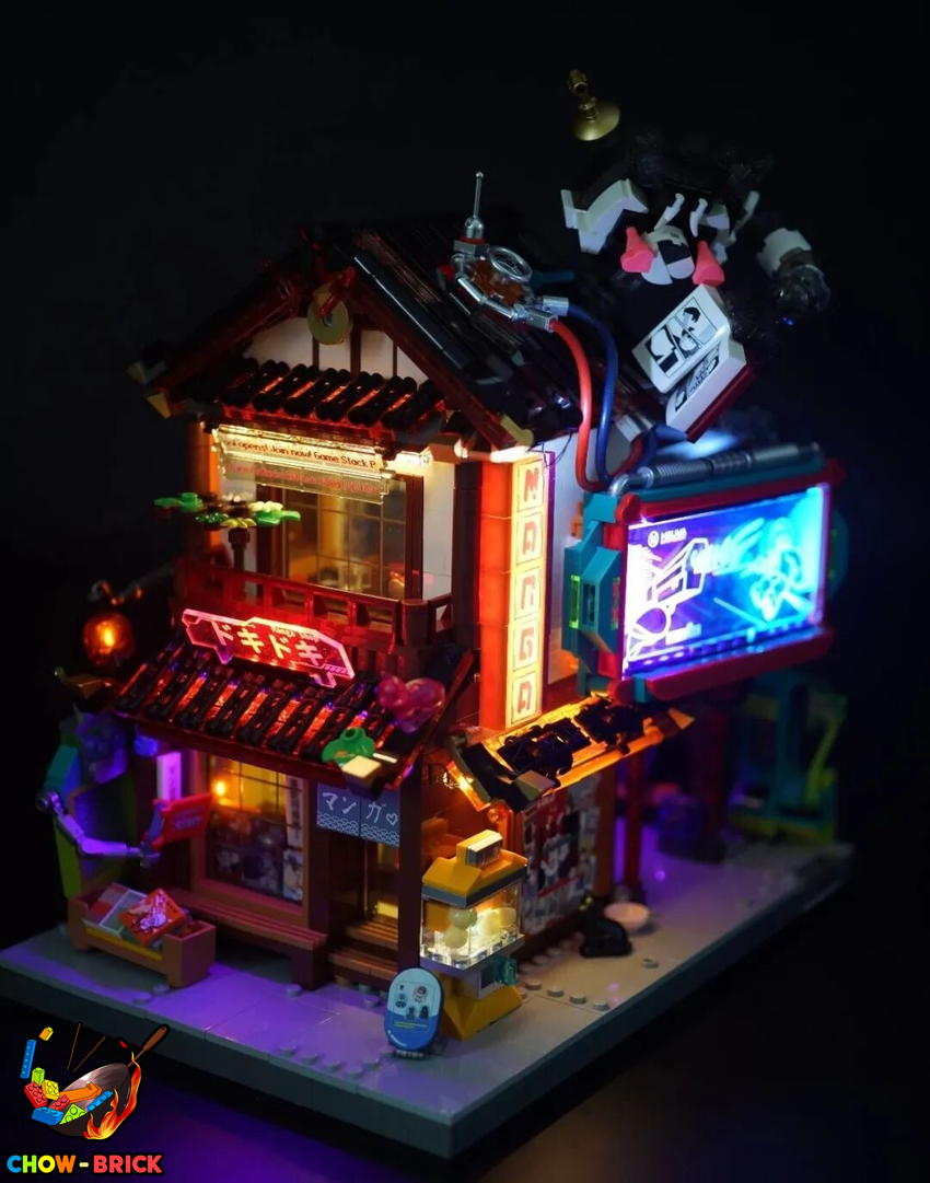 Lumibricks 17015 Manga Shop w/ Lights - View 67 Lumibricks 17015 Manga Shop w/ Lights - View 67