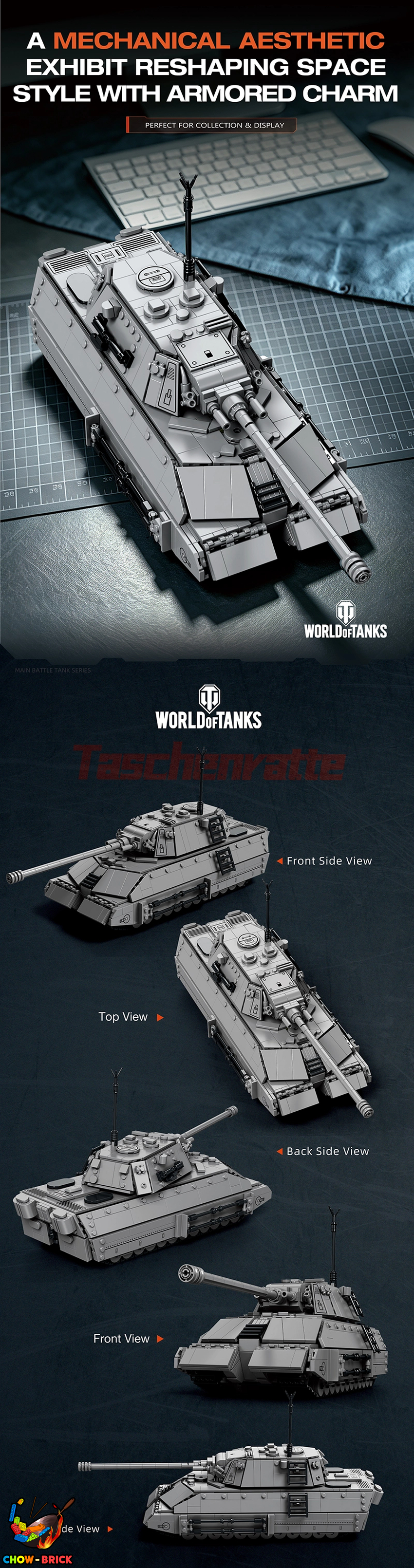 Reobrix 77041 Taschenratte Tank - View 5 Reobrix 77041 Taschenratte Tank - View 5