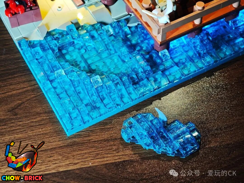 Lumibricks 18010 Seafood Restaurant w/ Lights - View 42 Lumibricks 18010 Seafood Restaurant w/ Lights - View 42
