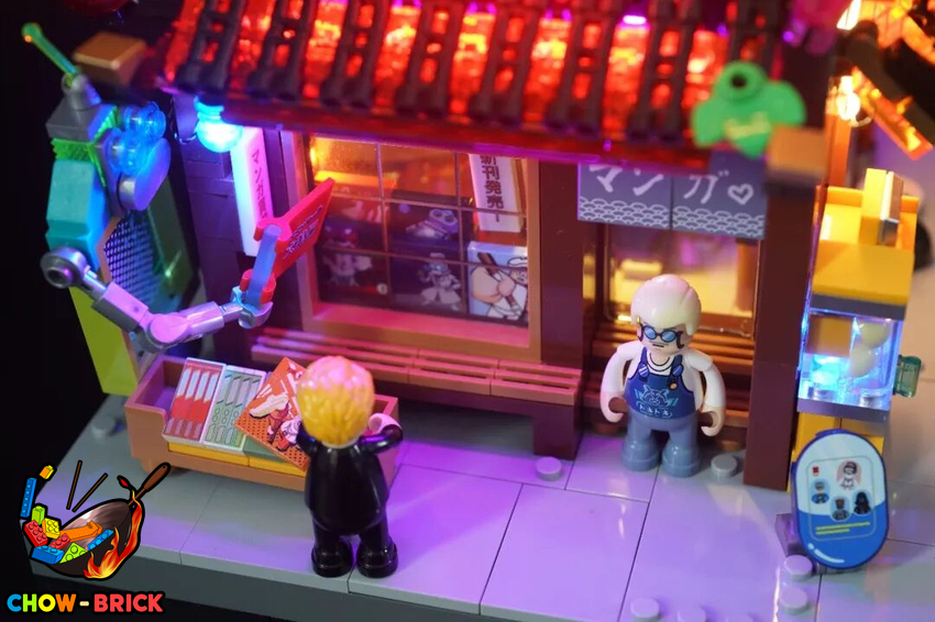 Lumibricks 17015 Manga Shop w/ Lights - View 73 Lumibricks 17015 Manga Shop w/ Lights - View 73