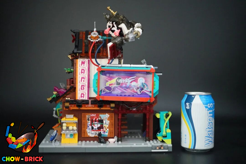 Lumibricks 17015 Manga Shop w/ Lights - View 45 Lumibricks 17015 Manga Shop w/ Lights - View 45