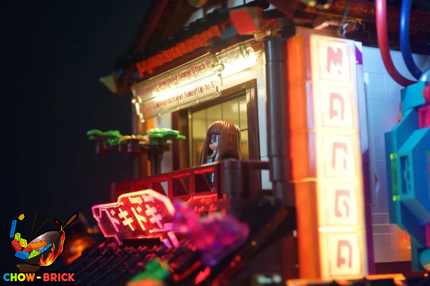 Lumibricks 17015 Manga Shop w/ Lights - View 77 Lumibricks 17015 Manga Shop w/ Lights - View 77
