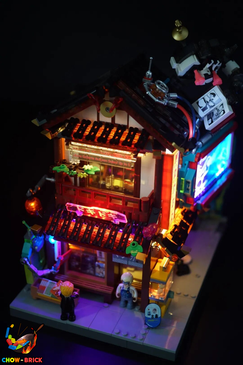 Lumibricks 17015 Manga Shop w/ Lights - View 72 Lumibricks 17015 Manga Shop w/ Lights - View 72